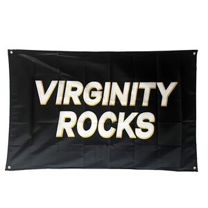 Danny Duncan “Virginity Rocks” Wall Flag Tapestry
